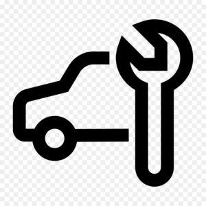 car icons motor vehicle service auto parts